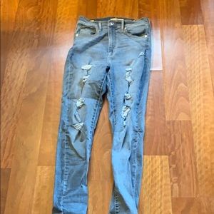 Levi’s mile high super skinny